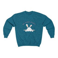 Adult Sweatshirt Unisex Heavy Blend Several Colors - My First Easter Egg Hunt Easter Bunny