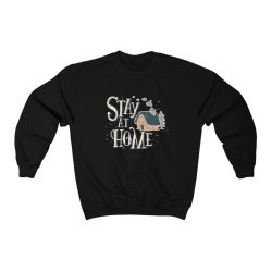 Adult Sweatshirt Unisex Heavy Blend - Stay At Home Coronavirus Covid 19