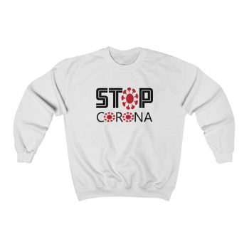 Adult Sweatshirt Unisex Heavy Blend - Stop Coronavirus