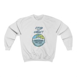 Adult Sweatshirt Unisex Heavy Blend - Stop The Virus Coronavirus 2019 nCov Covid 19