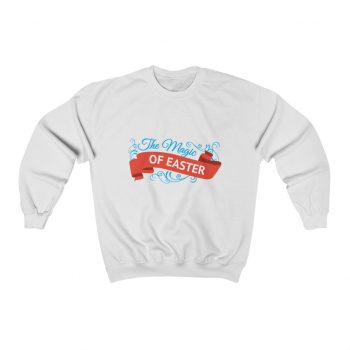 Adult Sweatshirt Unisex Heavy Blend - The Magic of Easter - Red Blue