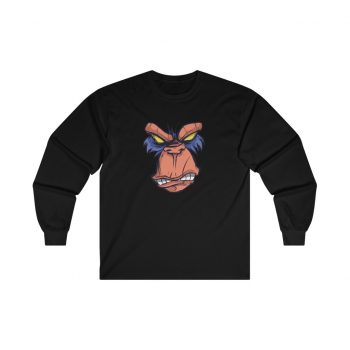 Adult Ultra Cotton Long Sleeve Tee - Angry Ape