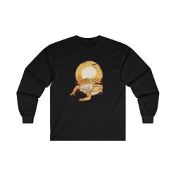 Adult Ultra Cotton Long Sleeve Tee - Bearded Dragon Desert Sun