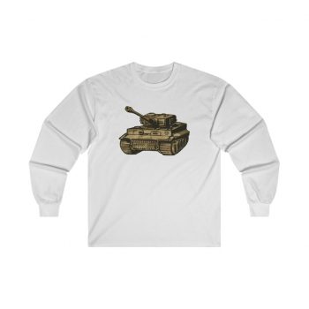 Adult Ultra Cotton Long Sleeve Tee - Panzer Tank