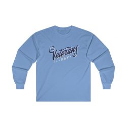 Adult Ultra Cotton Long Sleeve Tee - Veterans Day