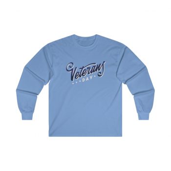 Adult Ultra Cotton Long Sleeve Tee - Veterans Day