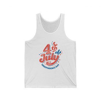 Adult Unisex Jersey Tank Shirt Top - 4th of July Independence Day