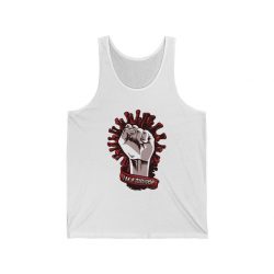 Adult Unisex Jersey Tank Shirt Top - I Am A Survivor Coronavirus Covid 19