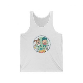 Adult Unisex Jersey Tank Shirt Top - Kids Easter Egg Gold is not what shines