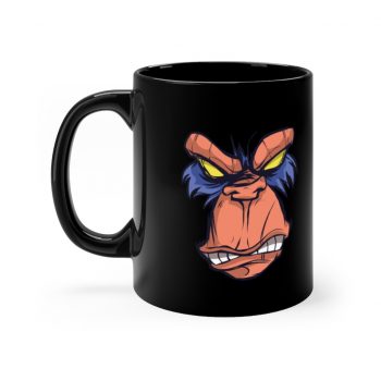 Black Coffee Mug - Angry Ape