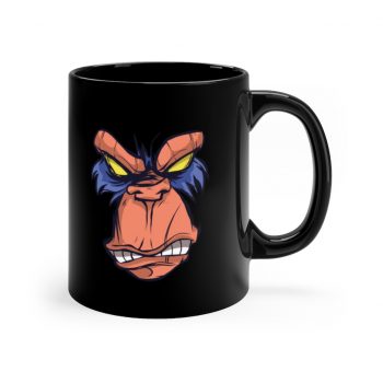 Black Coffee Mug - Angry Ape