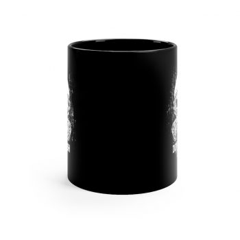 Black Coffee Mug - Do Not Cough On Me Face Mask Coronavirus Covid 19