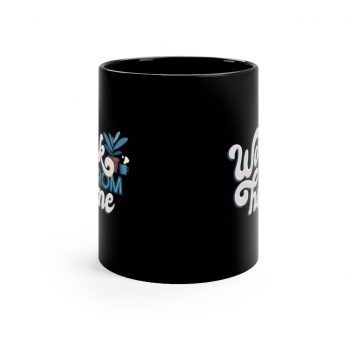 Black Coffee Mug - Work From Home Covid 19 Coronavirus