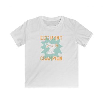 Kids & Youth Softstyle T-Shirt - Egg Hunt Champion