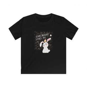 Kids & Youth Softstyle T-Shirt - Some Bunny Loves Me Easter Bunny