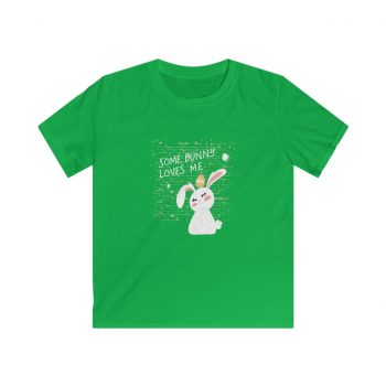 Kids & Youth Softstyle T-Shirt - Some Bunny Loves Me Easter Bunny