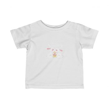 Kids Infant Fine Jersey Tee T-Shirt - Bunny Kisses Easter Wishes