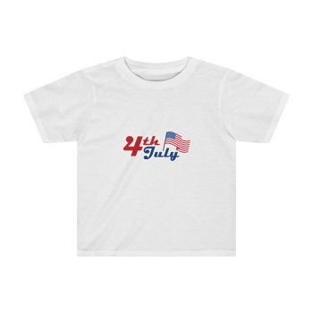 Kids Preschool T-Shirt 2T - 4T - 4th of July USA Flag