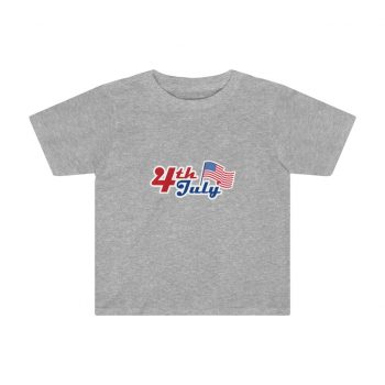 Kids Preschool T-Shirt 2T - 4T - 4th of July USA Flag