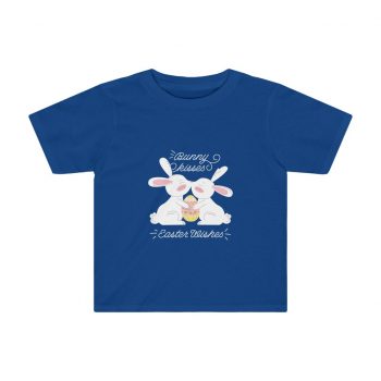 Kids Preschool T-Shirt 2T - 4T - Bunny Kisses Easter Wishes