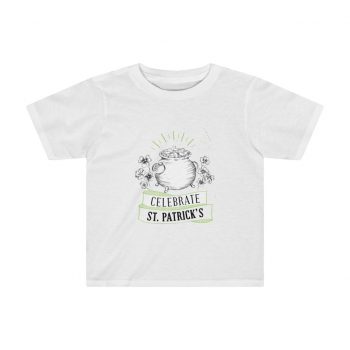 Kids Preschool T-Shirt 2T - 4T - Celebrate Happy St Patricks Day Pot of Gold Clover