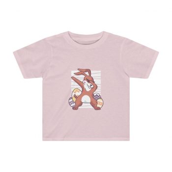 Kids Preschool T-Shirt 2T - 4T - Dabbing Easter Bunny Eggs Rabbit