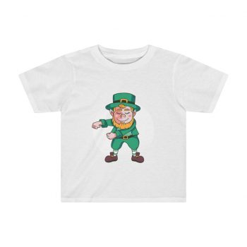 Kids Preschool T-Shirt 2T - 4T - Dancing Leprechaun Flossing St Patricks Day