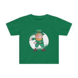 Kids Preschool T-Shirt 2T - 4T - Dancing Leprechaun Flossing St Patricks Day