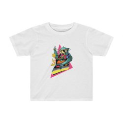 Kids Preschool T-Shirt 2T - 4T - DJ Bear Colorful