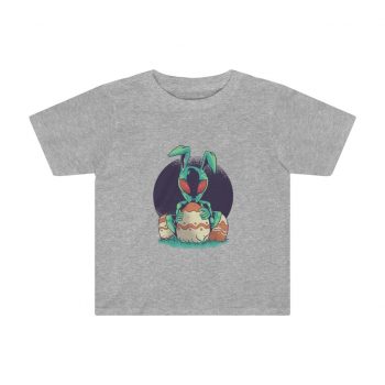 Kids Preschool T-Shirt 2T - 4T - Easter Alien with Easter Eggs