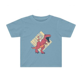 Kids Preschool T-Shirt 2T - 4T - Easter Bunny Dinosaur T Rex Tyrannosaurus