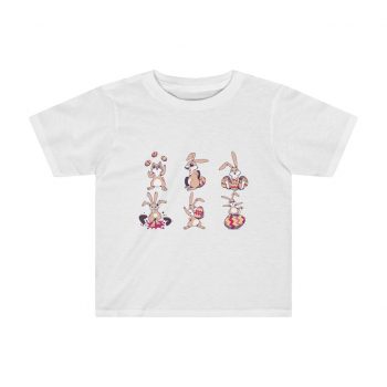 Kids Preschool T-Shirt 2T - 4T - Easter Bunny Easter Eggs