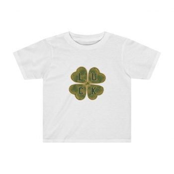 Kids Preschool T-Shirt 2T - 4T - Four Leaf Clover Luck