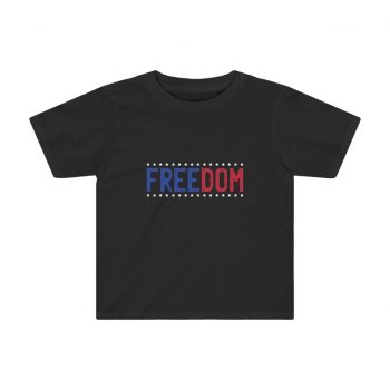 Kids Preschool T-Shirt 2T - 4T - Freedom USA Red White Blue