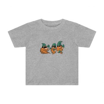 Kids Preschool T-Shirt 2T - 4T - Gnomes with Clover Leaves