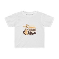 Kids Preschool T-Shirt 2T - 4T - Happiness Is Chocolate Eggs Easter Bunny