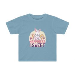 Kids Preschool T-Shirt 2T - 4T - Happiness Is Sweet Easter Bunny