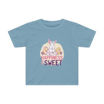 Kids Preschool T-Shirt 2T - 4T - Happiness Is Sweet Easter Bunny