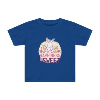 Kids Preschool T-Shirt 2T - 4T - Happiness Is Sweet Easter Bunny