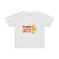 Kids Preschool T-Shirt 2T - 4T - Happy Easter Chick With Egg