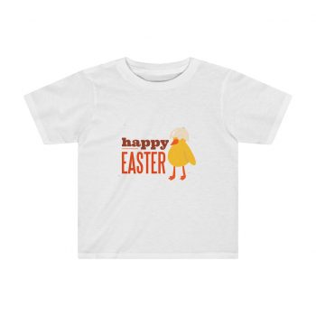 Kids Preschool T-Shirt 2T - 4T - Happy Easter Chick With Egg