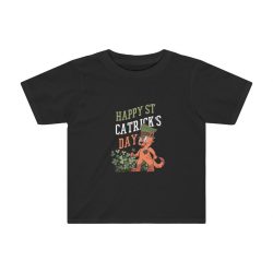 Kids Preschool T-Shirt 2T - 4T - Happy St Catrick's Day Cat Clover