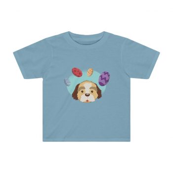 Kids Preschool T-Shirt 2T - 4T - Havaneser Havanese Dog Easter Eggs