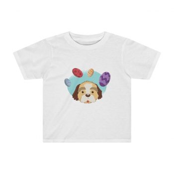 Kids Preschool T-Shirt 2T - 4T - Havaneser Havanese Dog Easter Eggs