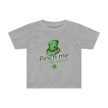 Kids Preschool T-Shirt 2T - 4T - Leprechaun Hat Pinch me I'm Irish St Patricks Day