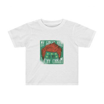 Kids Preschool T-Shirt 2T - 4T - My Red Hair Ginger is my Lucky Charm