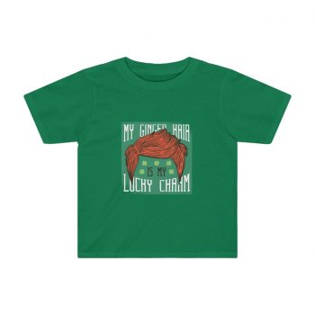 Kids Preschool T-Shirt 2T - 4T - My Red Hair Ginger is my Lucky Charm