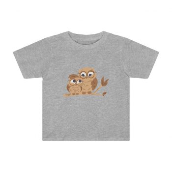 Kids Preschool T-Shirt 2T - 4T - Owl Mom and Baby