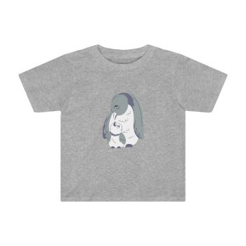 Kids Preschool T-Shirt 2T - 4T - Penguin Mom and Baby