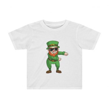 Kids Preschool T-Shirt 2T - 4T - St Patricks Day Leprechaun Floss Dancing